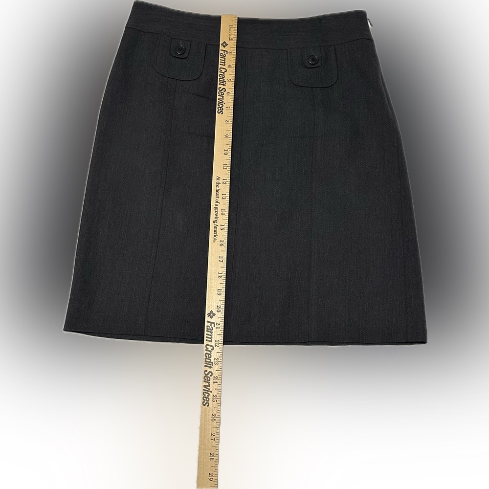 Ann Taylor LOFT Wool Pencil Skirt-Size 8 - Picture 4 of 7